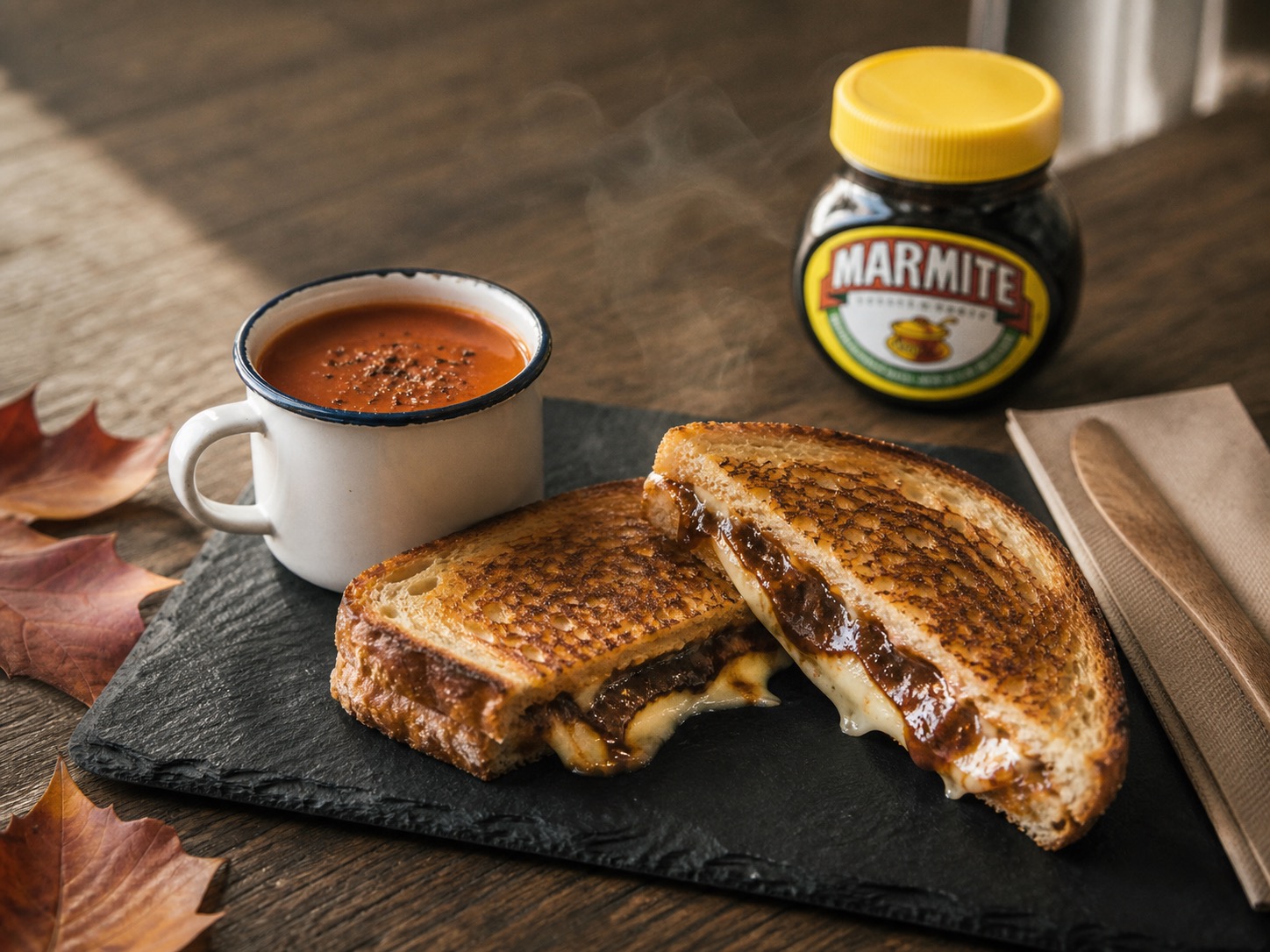 Marmite toasties are on the autumn menu boards
