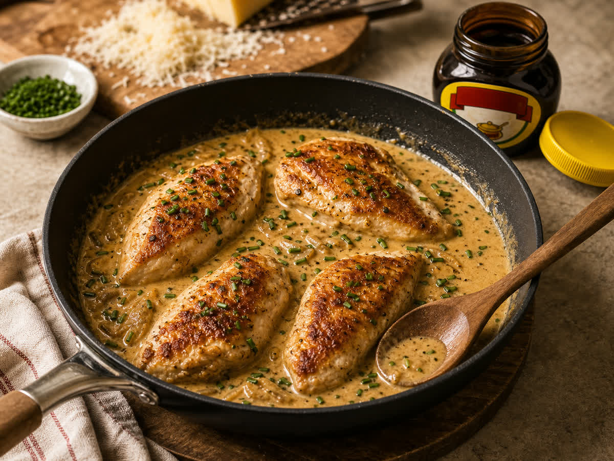 Creamy Marmite chicken, the recipe that earns its place in your weeknight rotation