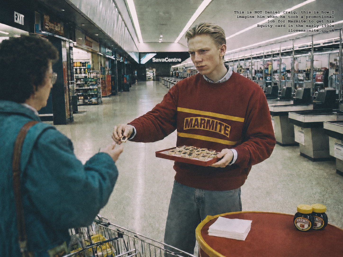 Daniel Craig and Marmite: the James Bond star who was once 'Mr Marmite'