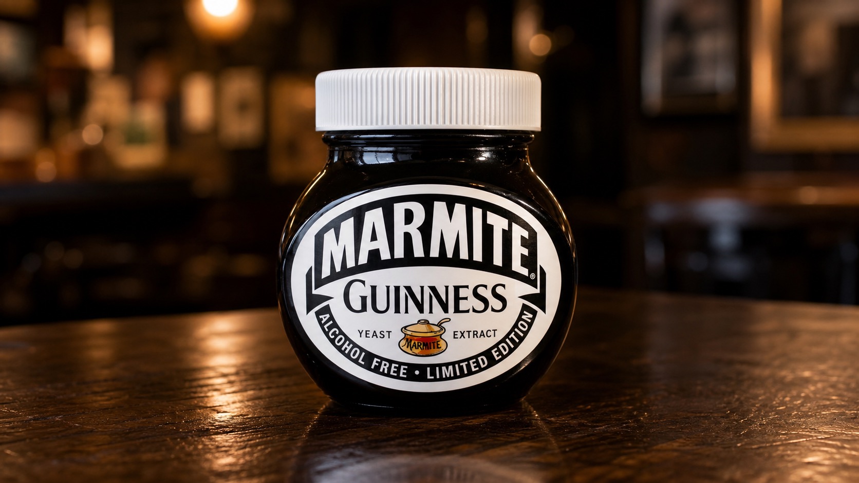 Guinness Marmite, the limited edition with the Irish stout yeast