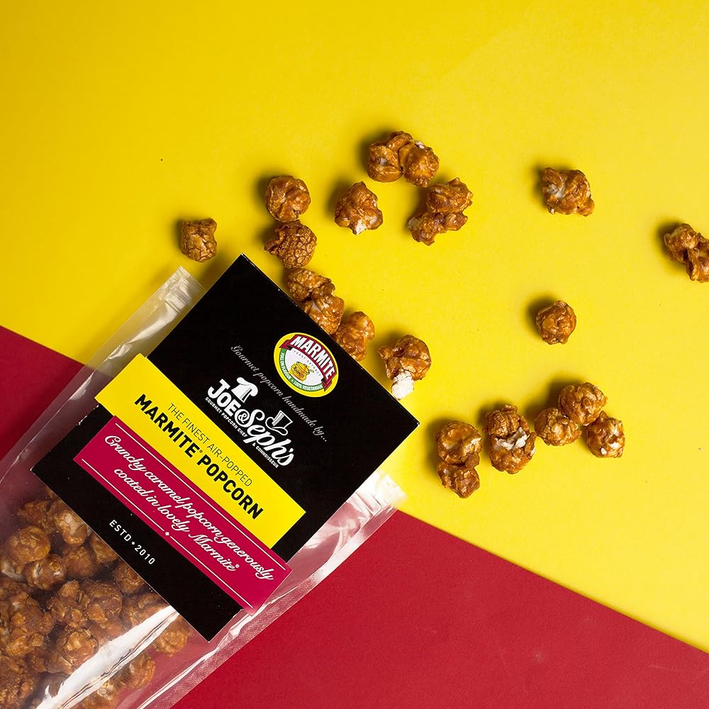 Joe & Seph's Marmite Popcorn (4 x 80g)