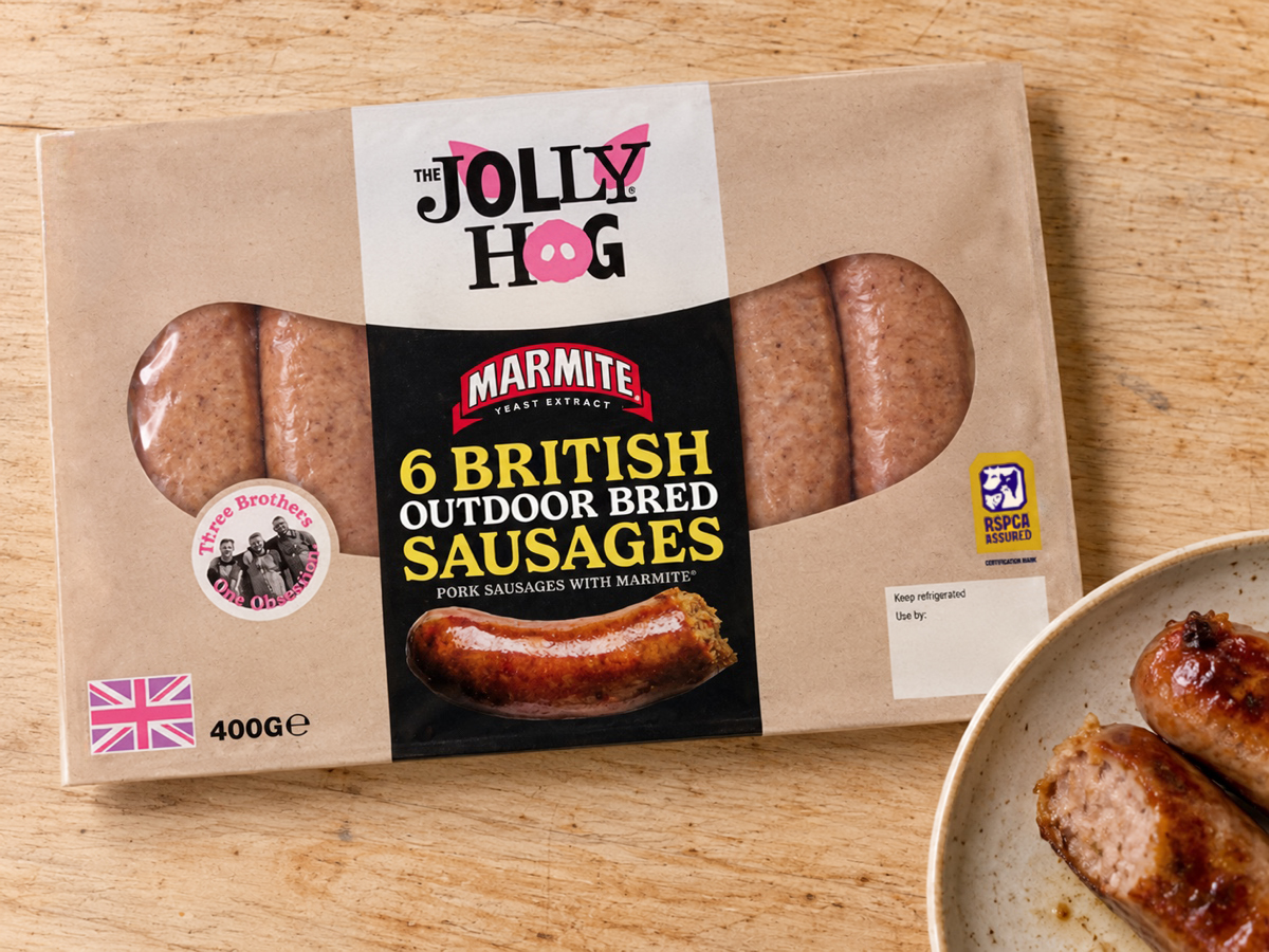 The Jolly Hog put Marmite in a sausage, and Colman's in the one next to it