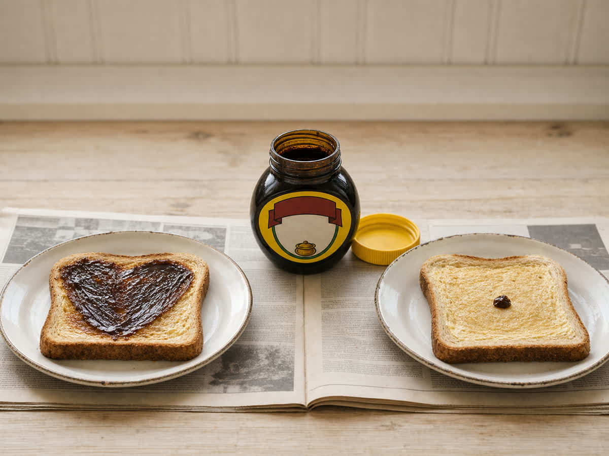 "Love it or hate it": where the Marmite slogan came from, and how it rescued a struggling brand
