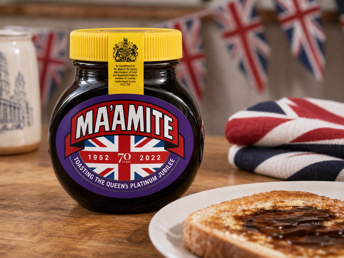 Ma'amite came back for the Platinum Jubilee, and then the reign it toasted ended