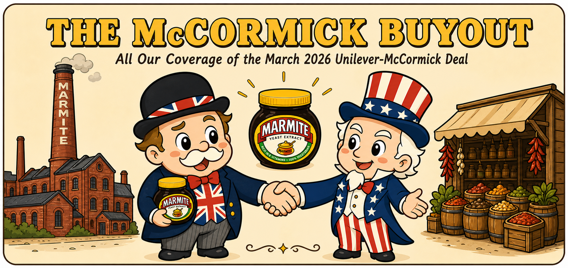 The McCormick Buyout — All Our Coverage of the March 2026 Unilever–McCormick Deal