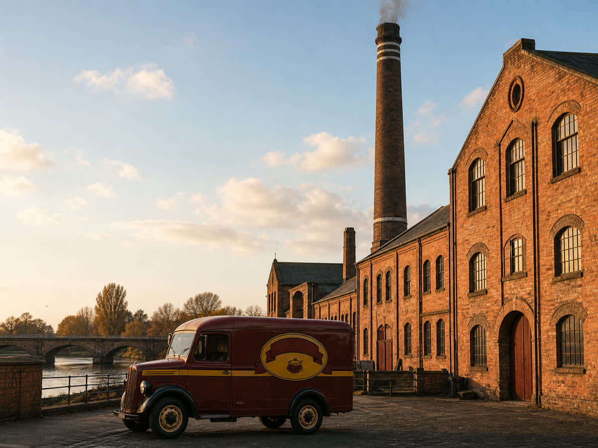 Burton-on-Trent, where the Marmite actually comes from
