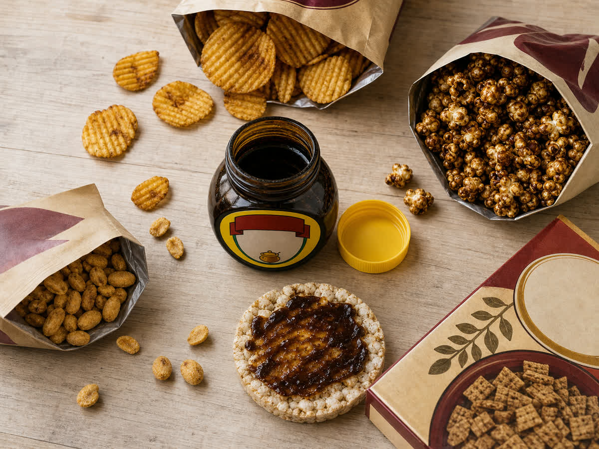 Every Marmite-flavoured snack on UK shelves: crisps, popcorn, peanuts, rice cakes and the rest