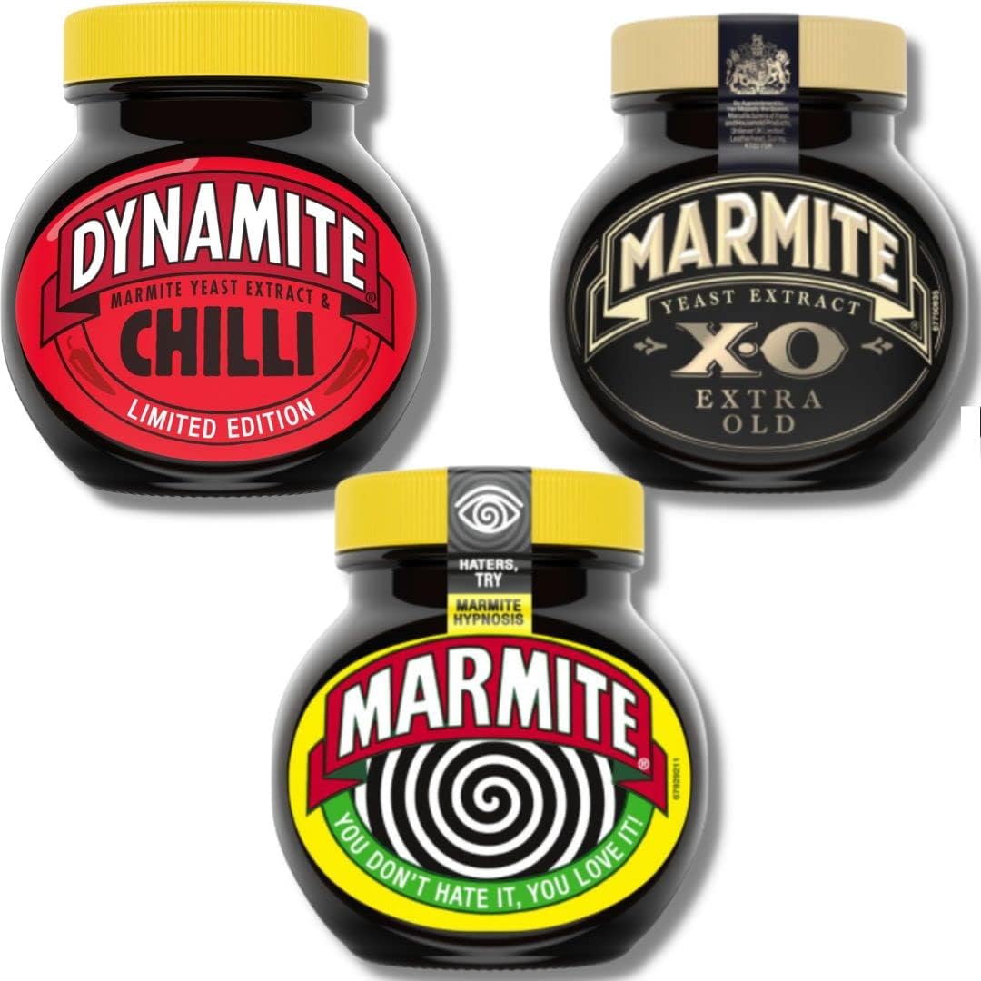 Marmite Gifts Collection (XO, Chilli, Original)