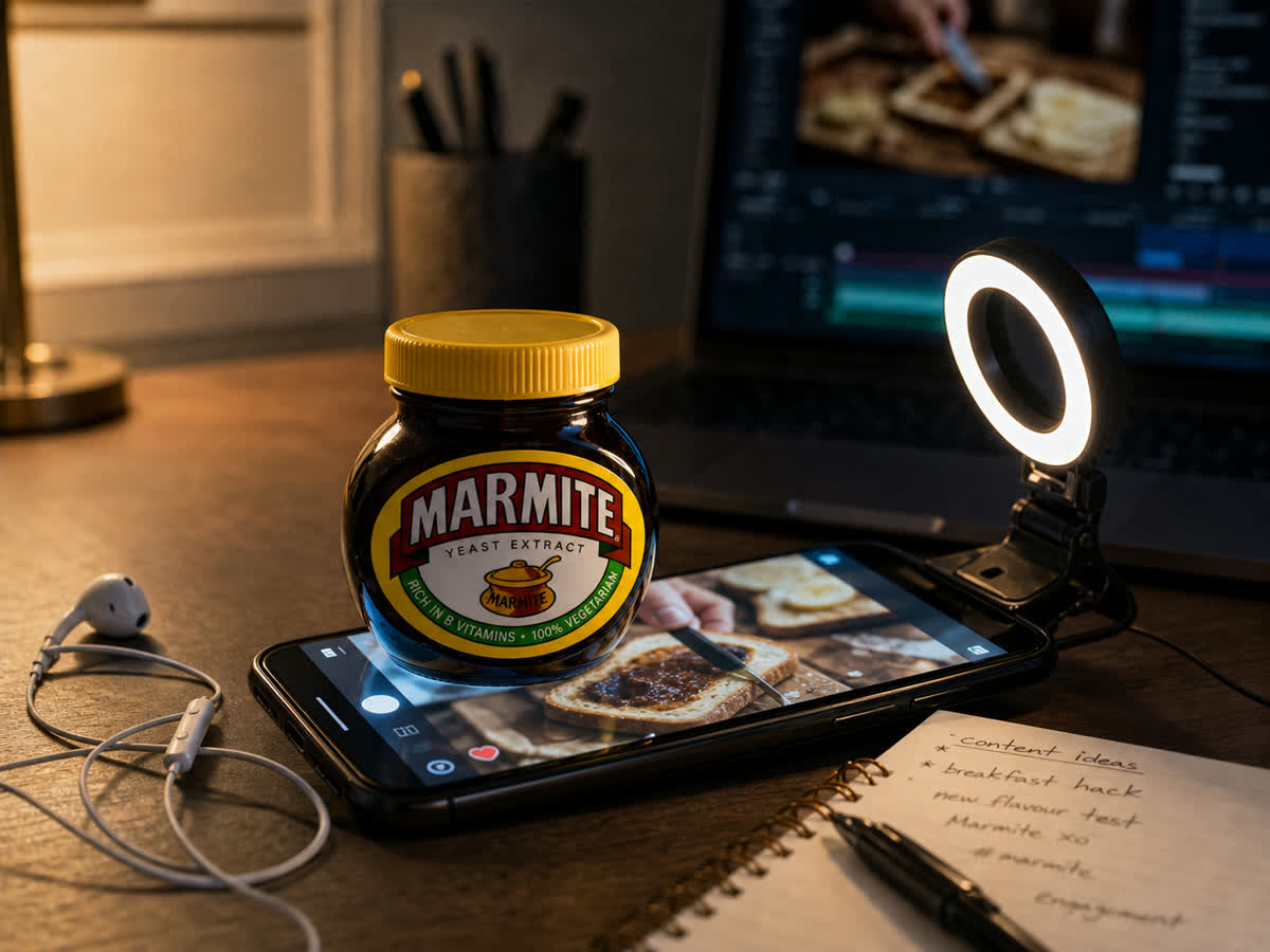 Unilever is moving Marmite marketing to TikTok creators