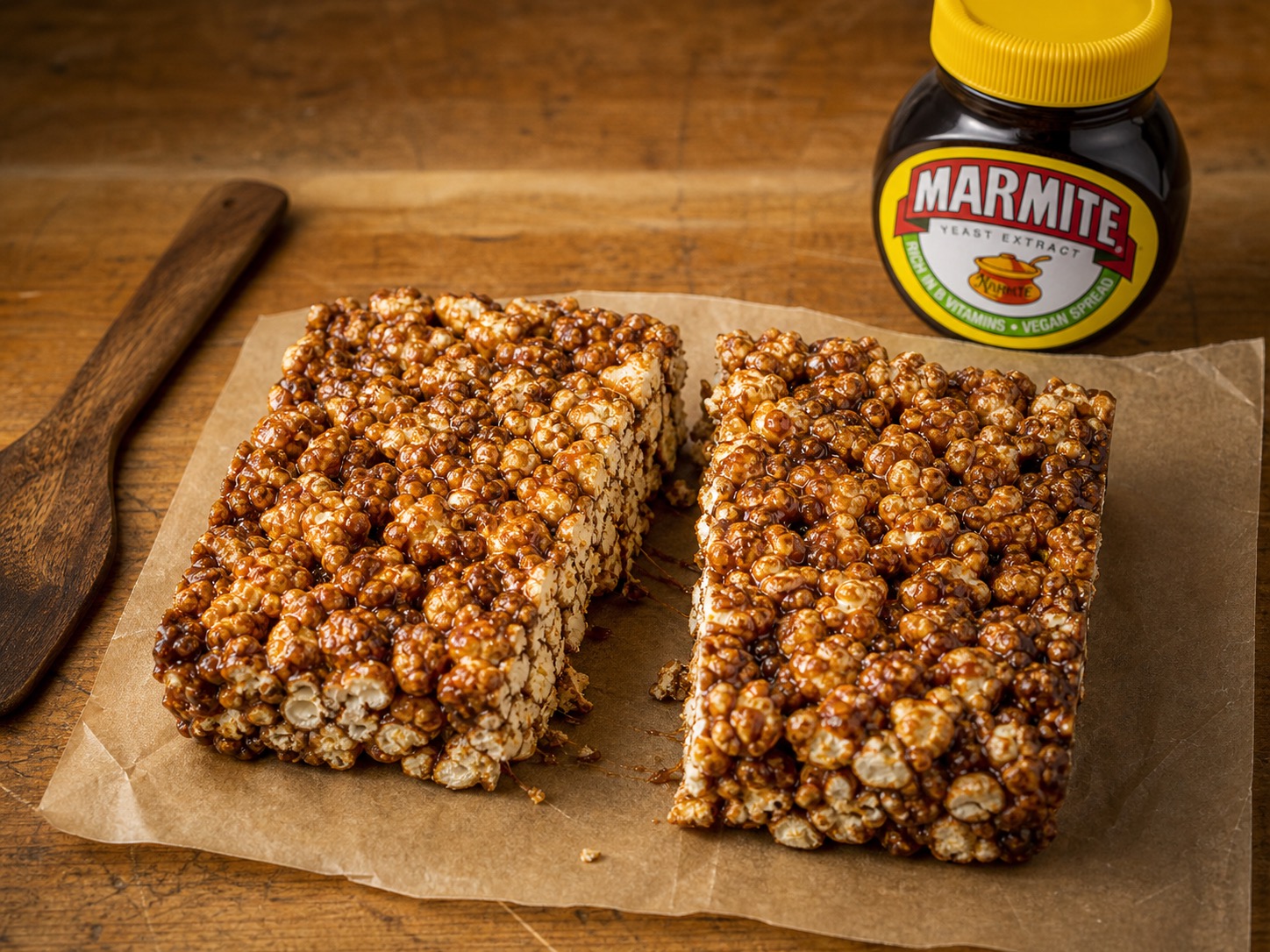 Marmite has made a popcorn slab