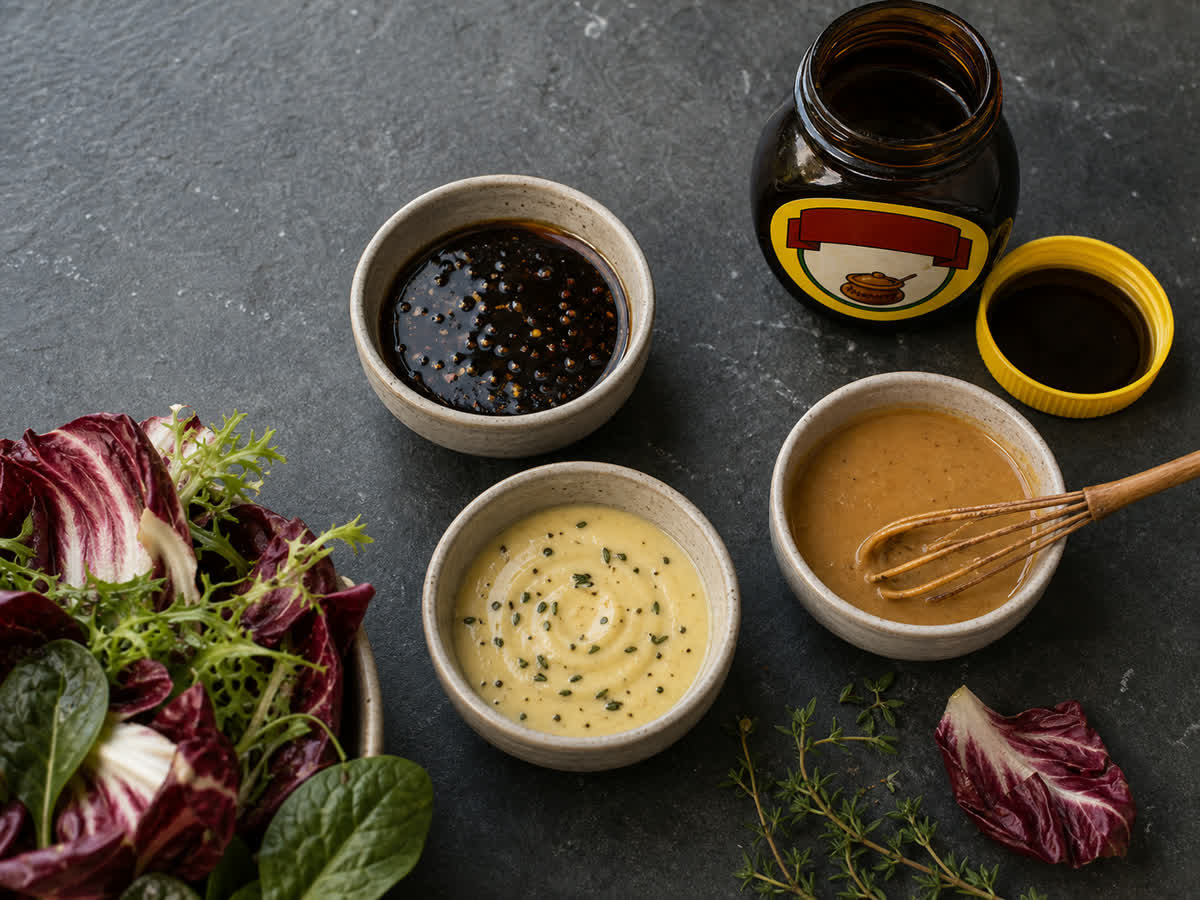Marmite in sauces and dressings, properly