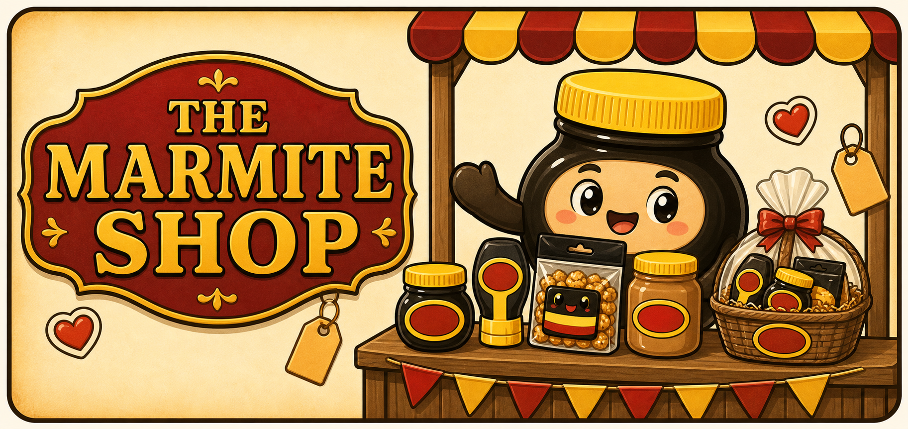 The Marmite Shop — curated jars, snacks, gifts and rival yeast extracts