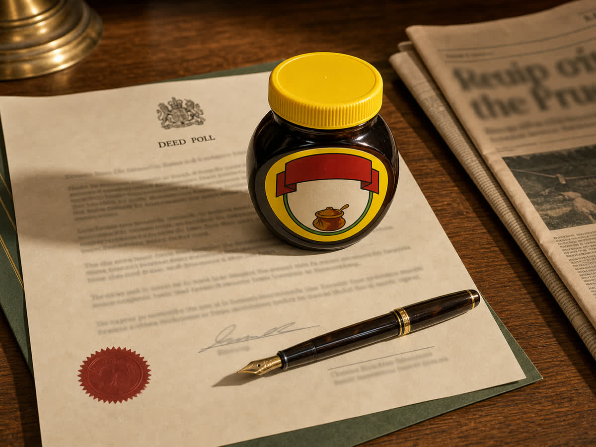 A man called Saire Marmite, by his own request