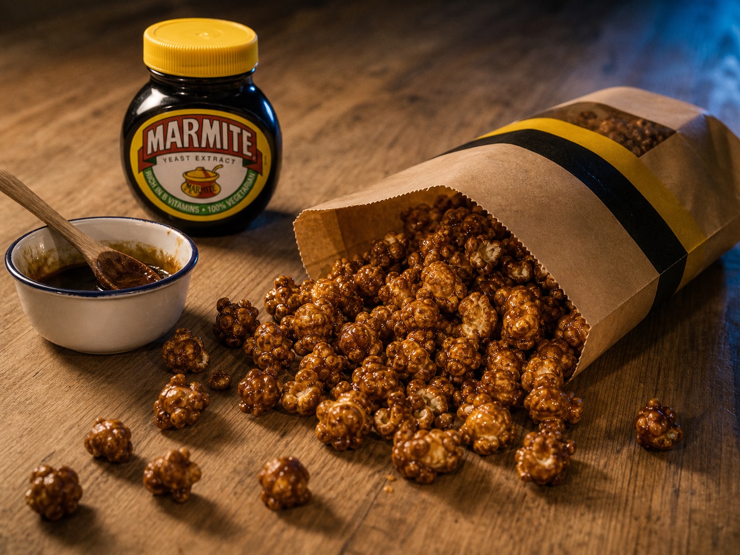 Joe & Seph's have made an official Marmite popcorn
